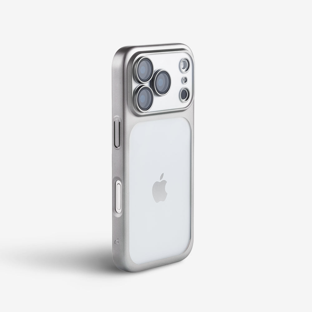 Silver | iPhone Matte Clear Case