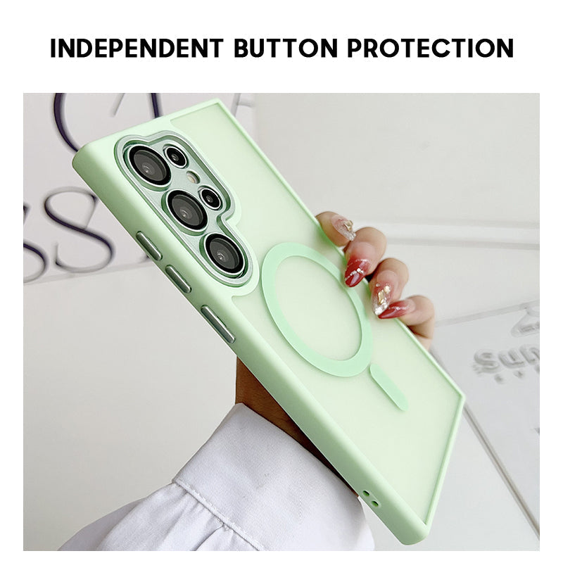 Grass Purple | Samsung MagSafe Eagle Eye Matte Case