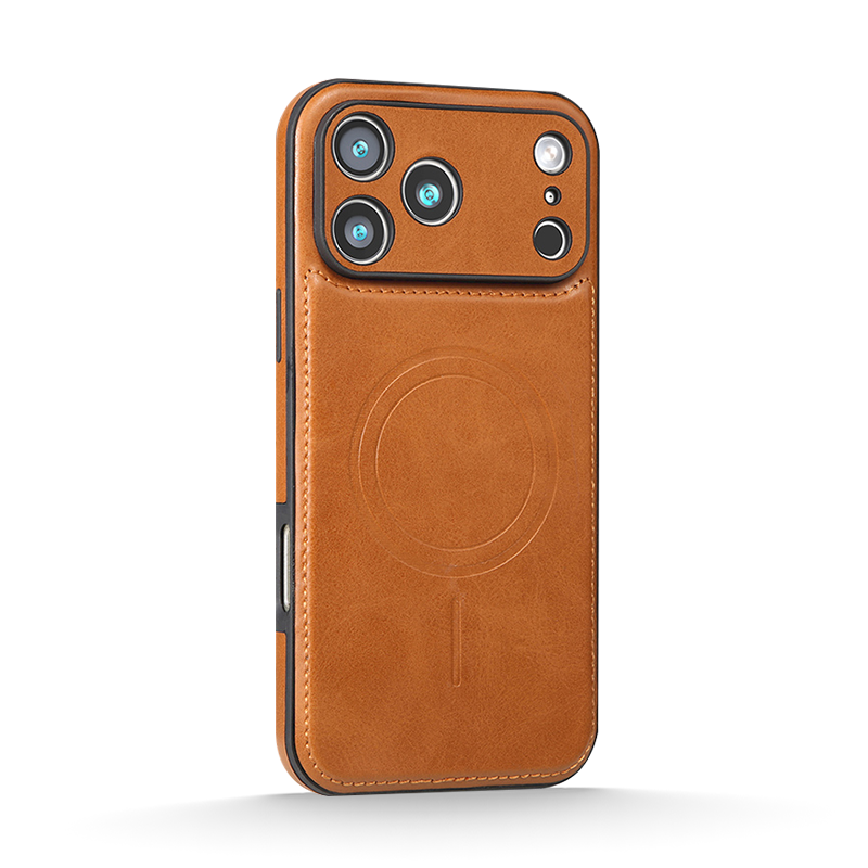 Light brown | Leather MagSafe Case