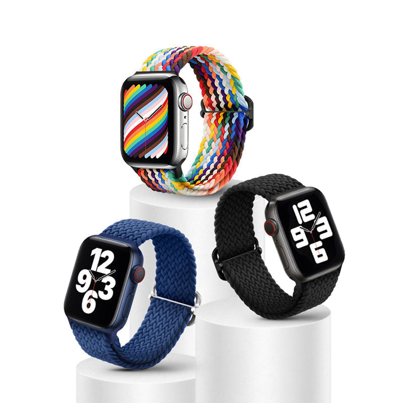 Abuss Blue | Nylon Woven Strap (Watch clasp series)