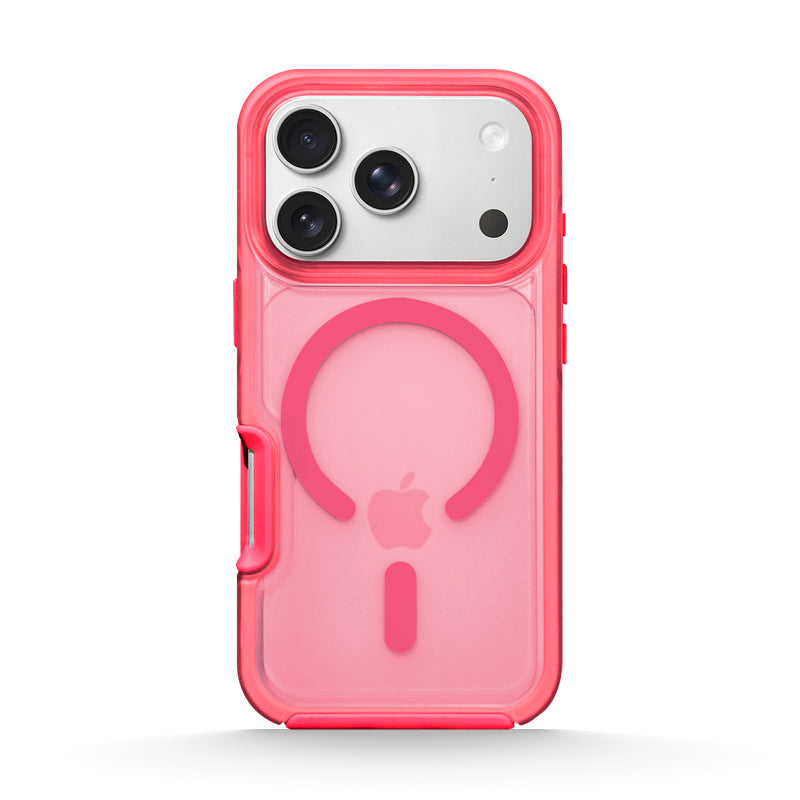 Rose Red | iPhone Translucent Matte MagSafe Case