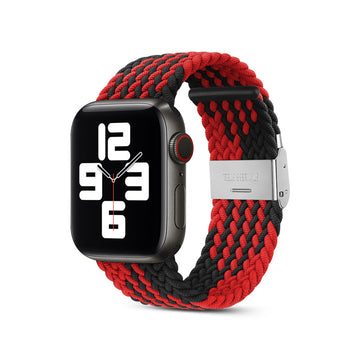 Reddish Black | Nylon Woven Strap (Watch clasp series)