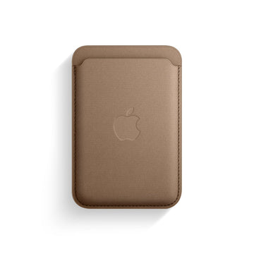 Taupe | Leather Wallet with MagSafe