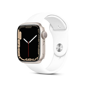 White | Liquid Silicone Watch Strap