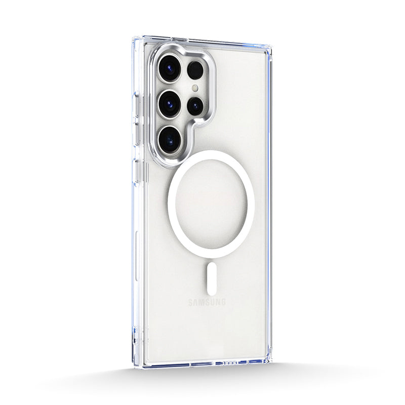 Transparent | Samsung MagSafe Electroplated Clear Case