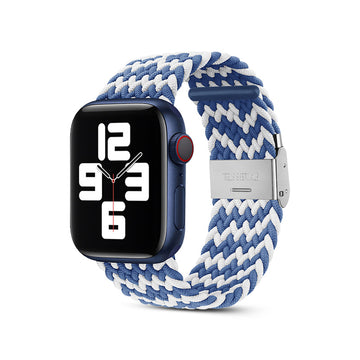 Blue and White | Nylon Woven Strap (Watch clasp series)