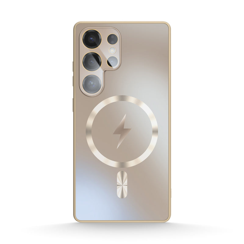 Titanium Gold | Samsung MagSafe Matte Glass Case