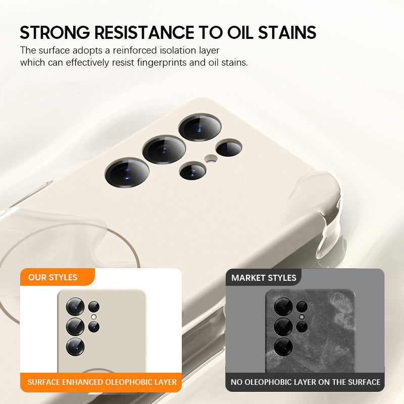 Titanium Gray | Samsung Liquid Silicone MagSafe Case