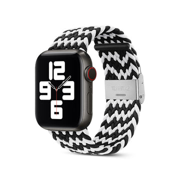 Black and White | Nylon Woven Strap (Watch clasp series)