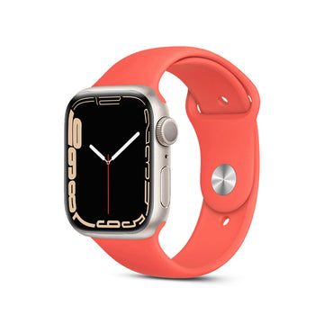 Pink Orange | Liquid Silicone Watch Strap