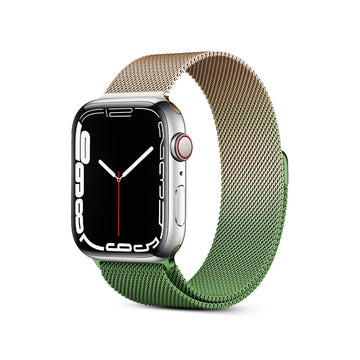 Gold to Green | Stainless Steel Alloy Magnetic Strap