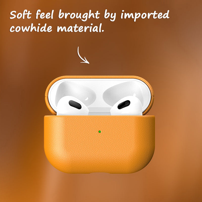 California Poppy | AirPods Series Leather Case