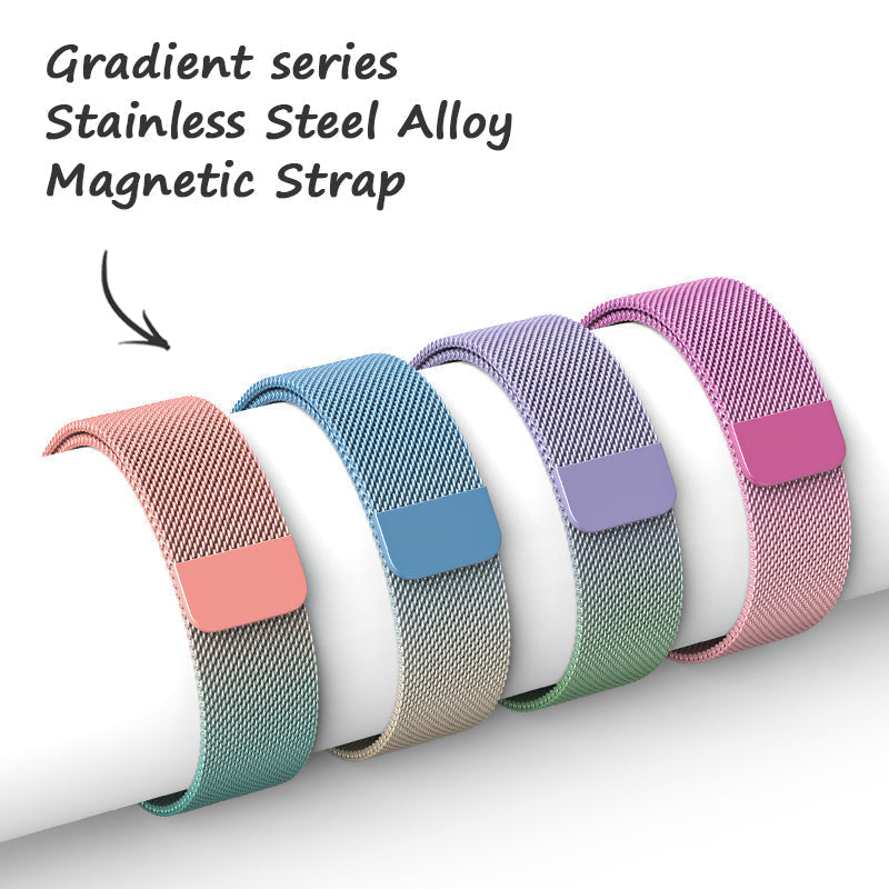 Green to Purple | Stainless Steel Alloy Magnetic Strap