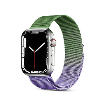 Green to Purple | Stainless Steel Alloy Magnetic Strap