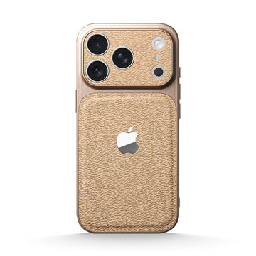 Desert Gold | iPhone Leather Texture Case