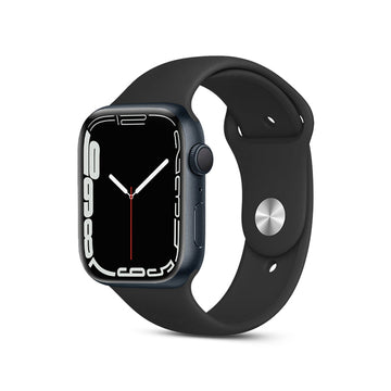 Noble Black | Liquid Silicone Watch Strap