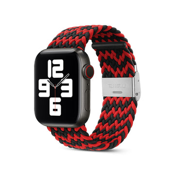 Black Red | Nylon Woven Strap (Watch clasp series)