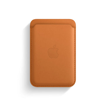 Golden Brown | Leather Wallet with MagSafe