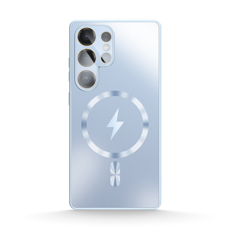 Smoky Blue | Samsung MagSafe Matte Glass Case