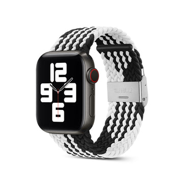 Black and White | Nylon Woven Strap (Watch clasp series)