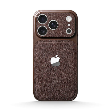 Brown | iPhone Leather Texture Case