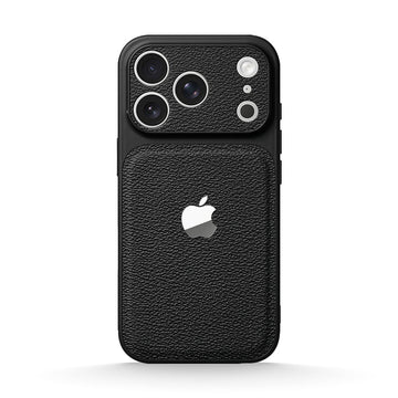 Black | iPhone Leather Texture Case