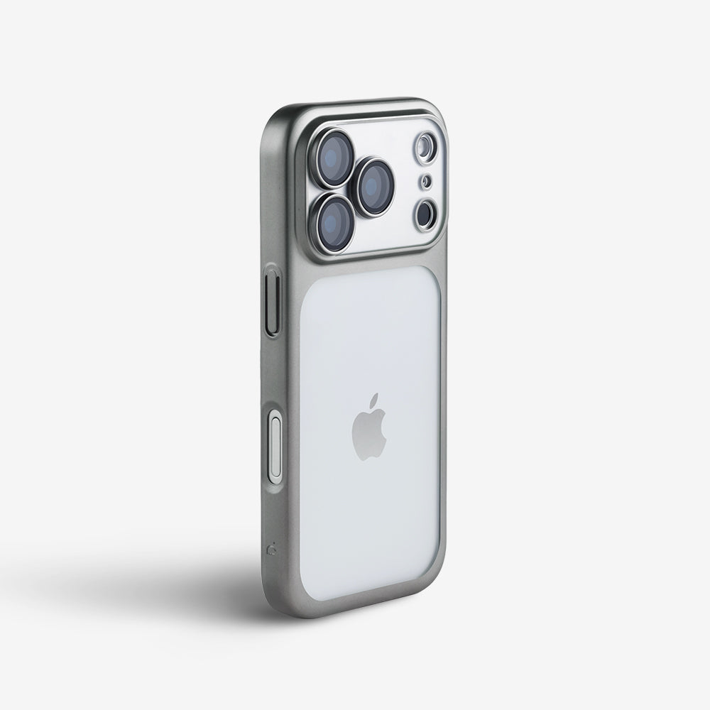 Titanium Gray | iPhone Matte Clear Case
