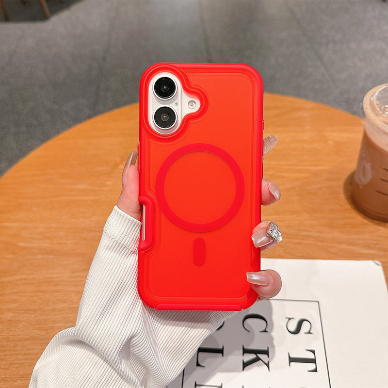 Vitality Red | iPhone Translucent Matte MagSafe Case