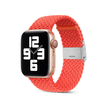 Electric Orange | Nylon Woven Strap (Watch clasp series)