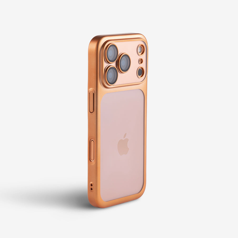 Orange | iPhone Matte Clear Case