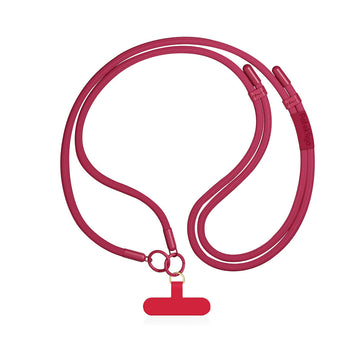 Camellia Red | Rope Cross-Body Strap