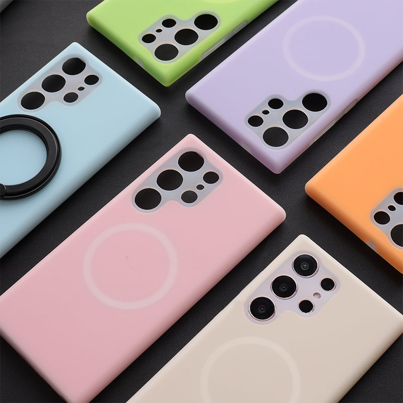 Light Green | Samsung Colorful MagSafe Silicone Case