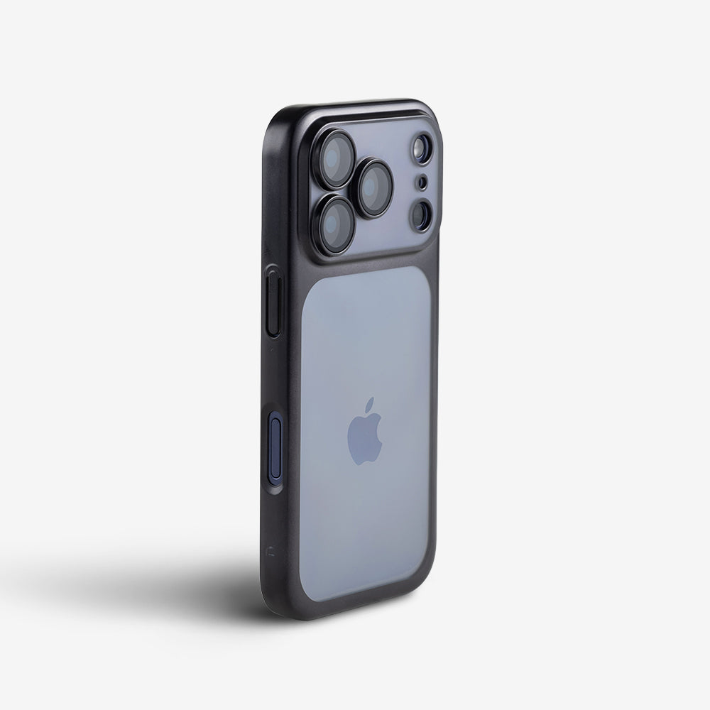 Black | iPhone Matte Clear Case