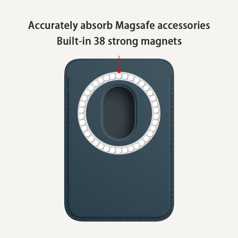 Evergreen | Leather Wallet with MagSafe