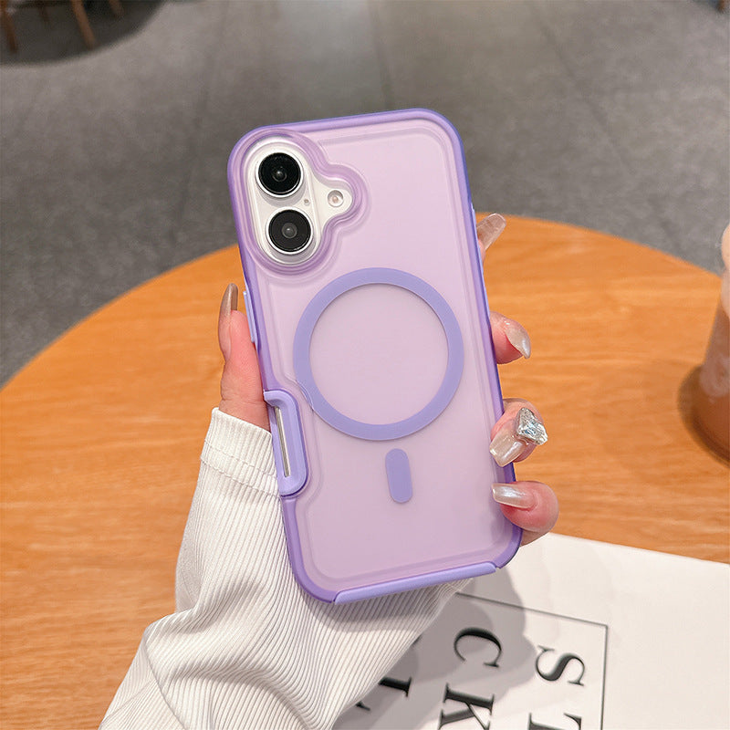 Violets | iPhone Translucent Matte MagSafe Case