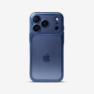 Navy Blue | iPhone Matte Clear Case