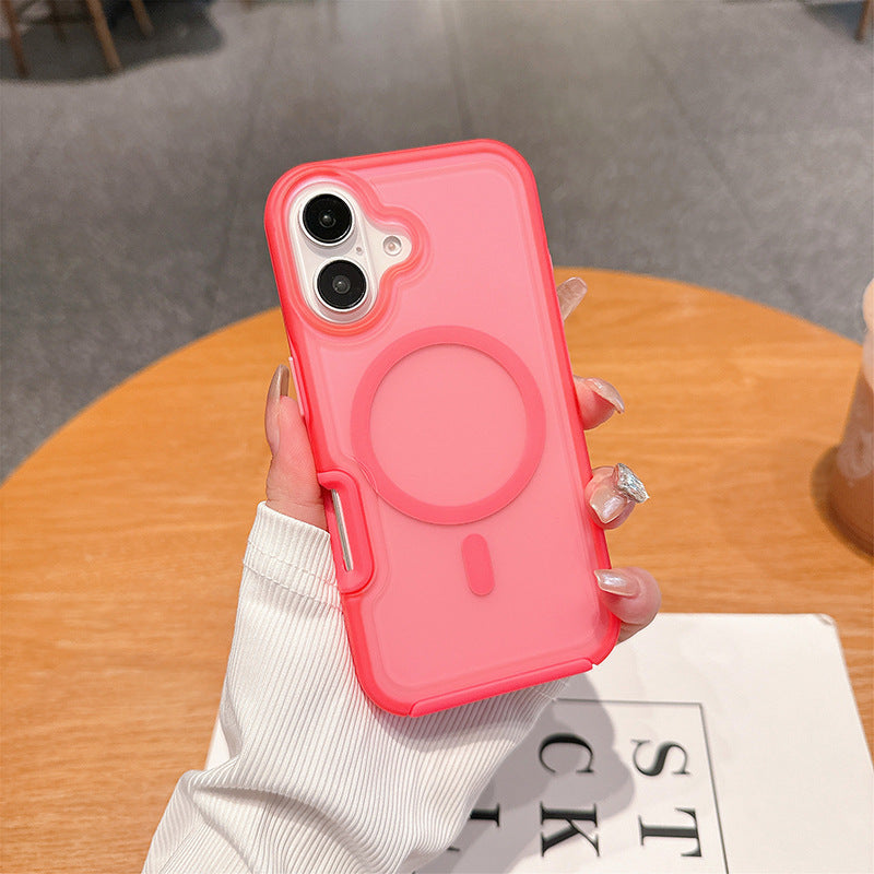 Rose Red | iPhone Translucent Matte MagSafe Case