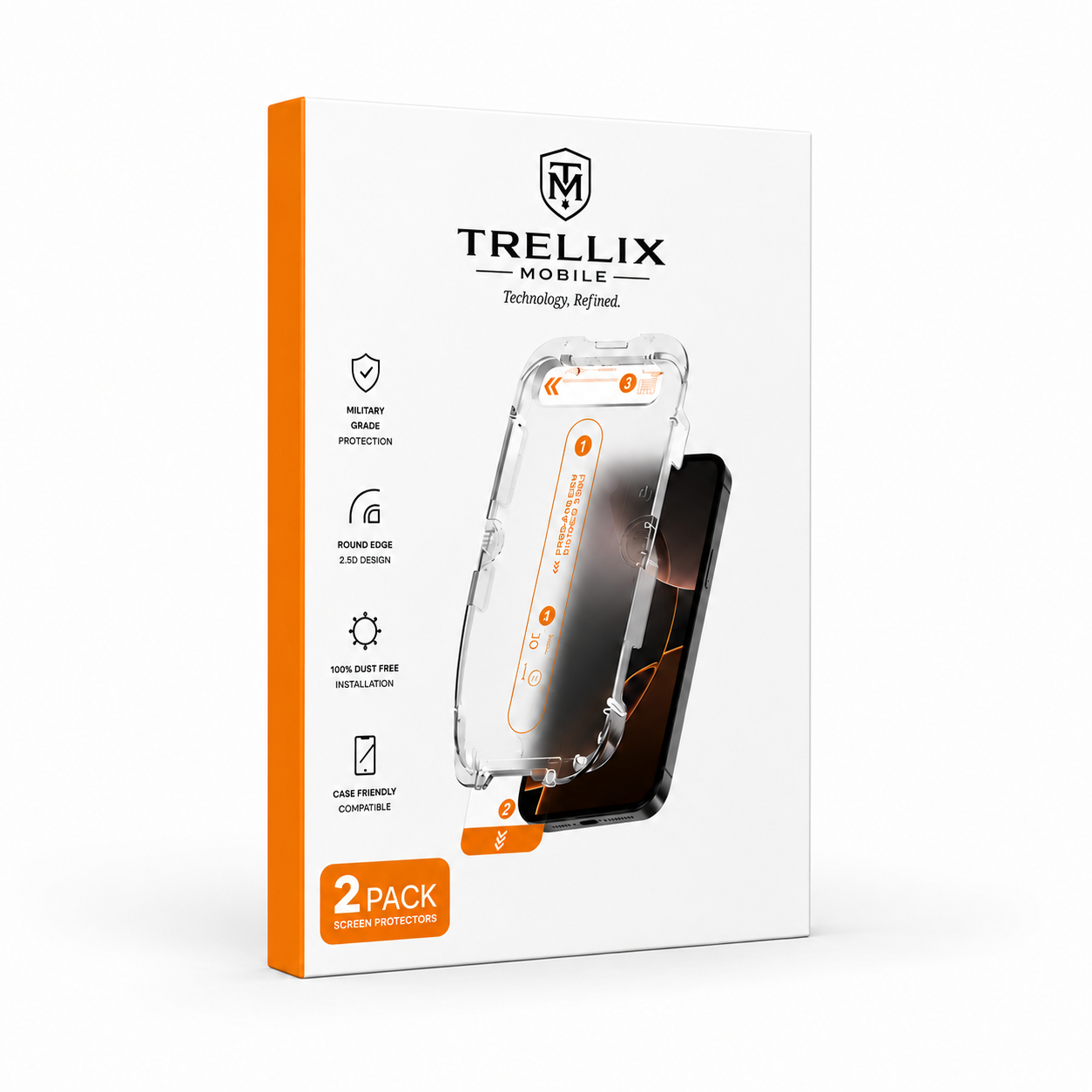 Trellix Shield™ 35° Privacy Glass