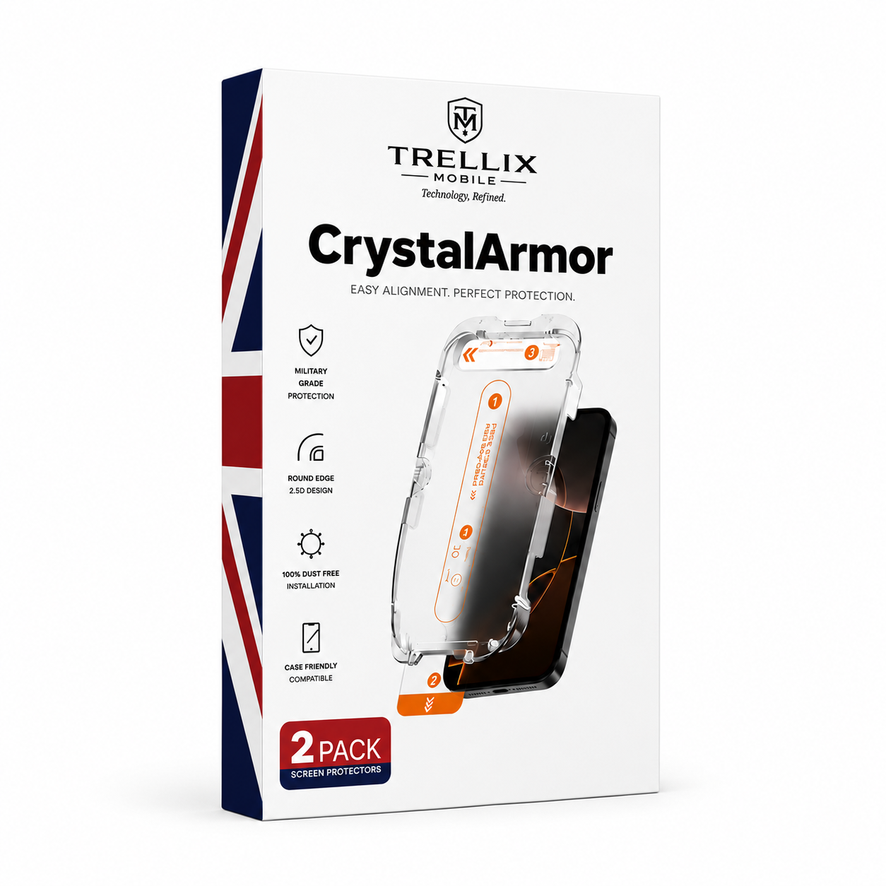 Trellix Shield™ 35° Privacy Glass uk