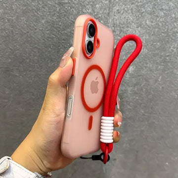 MagSafe Candy Strap Case – Red