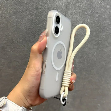 MagSafe Candy Strap Case – White