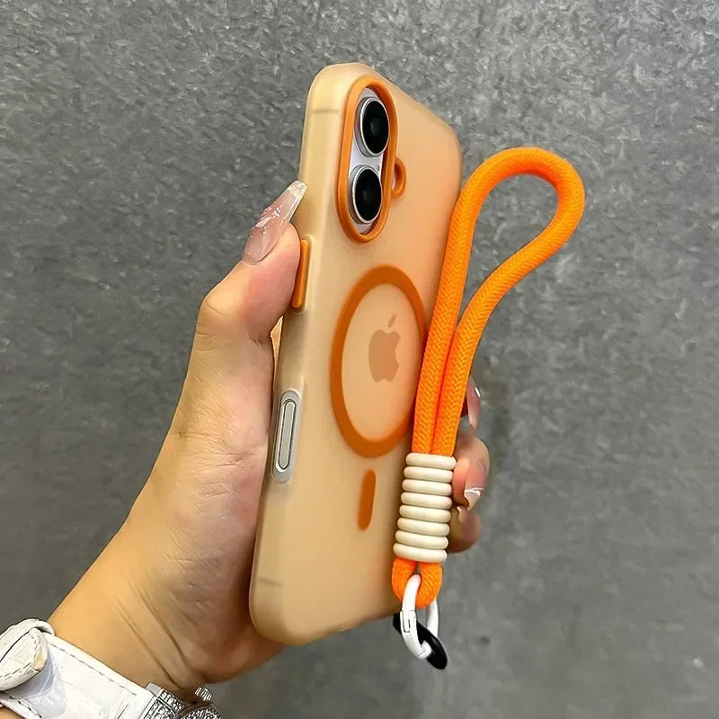 MagSafe Candy Strap Case – Orange